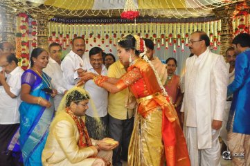 Celebs At Producer Ram Mohan Rao Daughter Wedding